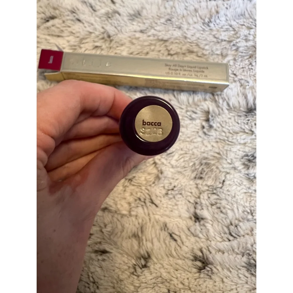NIB Stila Stay All Day Liquid Lipstick Bacca Red Color 0.10 fl. oz.